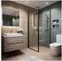 schwarz matt: Home Deluxe LIVIA 90 x 195 cm