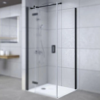 Breuer Seitenwand für Drehtür Panorama 75 cm Klarglas Profilfarbe schwarz (3386031001002) Breuer Seitenwand für Drehtür Panorama 75 cm Klarglas Profilfarbe schwarz (3386031001002)