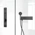 Aurlane Urban 2 Komplettdusche 160 x 85 x 215 cm schwarz