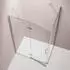 Bernstein NT403 Eckdusche Drehtür 8mm Nano Klarglas Links 90x120cm (NT403)