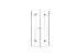 Glaszentrum Hagen Hera Eck-Duschkabine 80x80x195cm ESG Glas inkl. Duschtasse (GH-20213A-D)