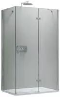 Duschkabine Bernstein Dx403 Eckdusche 8mm Nano Echtglas T&uuml;r Rechts 100x100cm