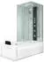 AcquaVapore K05-L02 Dusche-Wanne-Kombination 180x90cm, ESG-Sicherheitsglas, weiß (K05-L02)