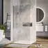 Bernstein EX101 Walk-in-Duschwand Milchglas 10mm Nano ESG 110x200cm (EX101)