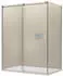 Bernstein NT806 Flex Eckdusche Schiebetür Klarglas 120x80x195cm 6mm ESG (NT806 FLEX)