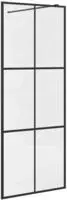 vidaXL Duschwand f&uuml;r Begehbare Dusche mit Klarem ESG Glas 80x195 cm