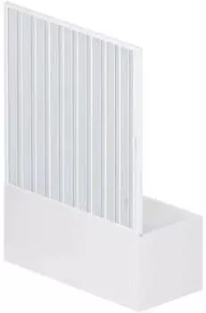 Idralite Nina Badewannenaufsatz 2-türig 160cm seitliche Öffnung (Nina)