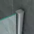 Aloni Walk-In Duschwand Milchglas vollsatiniert 8mm ESG Nano 140x200cm
