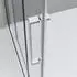 Bernstein Nischendusche Schiebetür Soft-Close 140x195cm Klarglas 8mm Nano Chrom (DX906)
