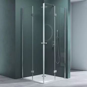 Mai & Mai Duschkabine Eckeinstieg Faltt&uuml;r ESG NANO 90x90cm H:190cm (R26)