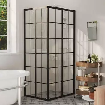 vidaXL Duschkabine ESG 90x70x180cm (150771)