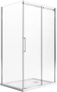 Idralite Prime Duo Schiebe-Duschkabine 90x150cm, 8mm Glas, rechts (Prime Duo)