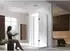 Glaszentrum Hagen Ares U-Duschkabine 80x120x80x195cm ESG-Glas 8mm inkl. Duschtasse (GH-20500H-D)