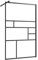 vidaXL Duschwand f&uuml;r Begehbare Dusche mit Klarem ESG Glas 100x195 cm