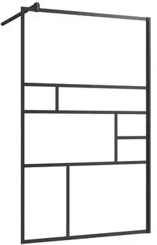 vidaXL Duschwand f&uuml;r Begehbare Dusche ESG-Glas transparent 100x195cm (150754)