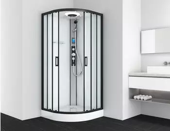 Sanotechnik Austin Komplettdusche 90x90x215cm Sicherheitsglas (79784514-0)