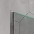 Bernstein Duschabtrennung Walk-In EX101 Klarglas 8mm 100cm Ausziehbare Stange (EX101)