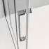 Bernstein DX906 Flex Nischendusche Schiebetür Soft-Close 8mm Nano ESG 170x195cm Schwarz matt (DX906)