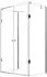 Glaszentrum Hagen Ares U Duschkabine 120x75x195cm 8mm ESG Glas (GH-20500K)