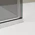 Bernstein NT806 Flex Eckdusche Schiebetür 140x90cm Schwarz matt Graues Glas 6mm ESG (NT806 FLEX)