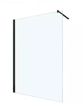Glaszentrum Hagen Jade-B Walk-in Duschwand Klarglas 140x200cm 10mm ESG (GH-1001140-BK)