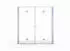 Glaszentrum Hagen Hera Dusch-Falttür Nische 8mm ESG 175x180cm