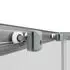 Schulte Corner Eckeinstieg Schiebetür 90x90cm 4mm ESG Silber Dekor Querstreifen (D1944218-169-72)