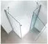 Glaszentrum Hagen Hestia Eckduschkabine 120x90x195cm ESG-Glas inkl. Duschtasse + Siphon (GH-20403C-DS)