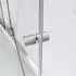 Bernstein NT606 FLEX Eckdusche mit Drehtür, Nano Klarglas 6mm, 100x100cm, Chrom (NT606)