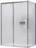 Bernstein DX906 FLEX Eckdusche Schiebetür Soft-Close 160x80cm 8mm Nano Chrom (DX906 FLEX)