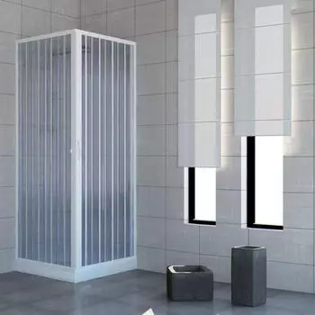 Pinto Acquario Duschkabine 100x100cm Faltt&uuml;r, Eckeinstieg (P98211CE)