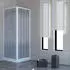 Pinto Acquario Duschkabine 100x100cm Falttür, Eckeinstieg (P98211CE)