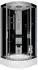 AcquaVapore D46-53T1-EC Komplettdusche 90x90cm ESG-Glas Schwarz (D46-53T1-EC)