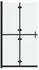 vidaXL Faltbare Duschwand ESG-Glas mattiert 90x190cm (151194)