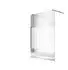 Glaszentrum Hagen Eva Walk-in-Dusche 118x200cm 10mm ESG Glas Satin-M (GH-1001118-MFR-EH)