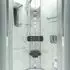 AcquaVapore Dampfdusche D46-50M3 Duschkabine ESG-Glas 90x90cm, weiß (D46-50M3)