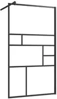 vidaXL Duschwand f&uuml;r Begehbare Dusche mit Klarem ESG Glas 90x195 cm