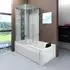 AcquaVapore K05-R01 Dusch-Wannen-Kombination 90x180cm ESG-Sicherheitsglas Touchscreen (K05-R01)