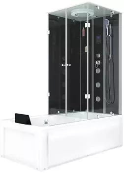 AcquaVapore K05-L31 Dusche-Wanne-Kombination 180x90cm, ESG-Sicherheitsglas, Touchscreen (K05-L31-EA)