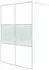 vidaXL Duschwand für Begehbare Dusche 140x195cm ESG-Klarglas Weiß (152154)