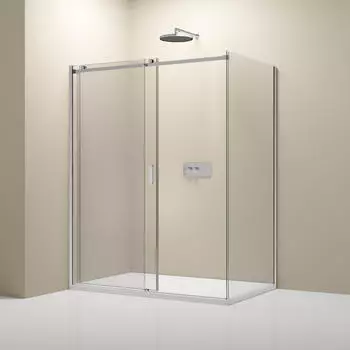 Bernstein NT806 Flex Eckdusche Schiebet&uuml;r Klarglas 140x90x195cm 8mm ESG (NT806 FLEX)