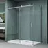 Mai & Mai Ravenna17k Eckdusche Schiebetür 120x80cm, 8mm ESG Nano, H:195cm (Rav17k)