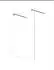 Glaszentrum Hagen Jade Walk-In Duschwand 138x200cm, Klarglas ESG, 10mm (GH-1001138-RH)
