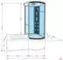 AcquaVapore Duschtempel Kombination Badewanne & Dusche 170x100cm, ESG-Sicherheitsglas, weiß (K55-L01-EC)