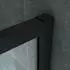 Aloni Beko Walk-in-Dusche ESG Nano-Beschichtung Schwarz Matt 140x200cm 8mm (BEKO140)