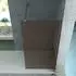 BELVIT Walk-in-Duschwand Bronze, Kupferprofil, 8mm Sicherheitsglas, 80x200cm