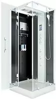 Duschkabine Komplettdusche Fertigdusche Dusche D38-13l0-ec 90x90 Cm Mit 2k...