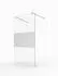Glaszentrum Hagen Eva Walk-in-Duschwand 98x200cm, ESG 10mm, Satin-M (Eva Satin-M)