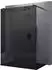 doporro Bremen02VG Walk-In Duschwand 100x200cm, 10mm ESG-Glas vollgrau, schwarzes Profil (Bremen02VG)