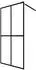 vidaXL Duschwand Walk-in mattiertes Sicherheitsglas 140x195cm (145693)